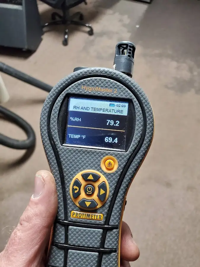 Moisture meter humidity assessment for Fire & Smoke Damage Restoration in North Dansville